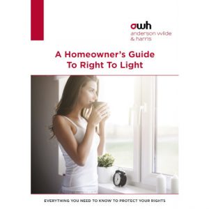 Cover image of AWH Homeowner's Guide to Right to Light